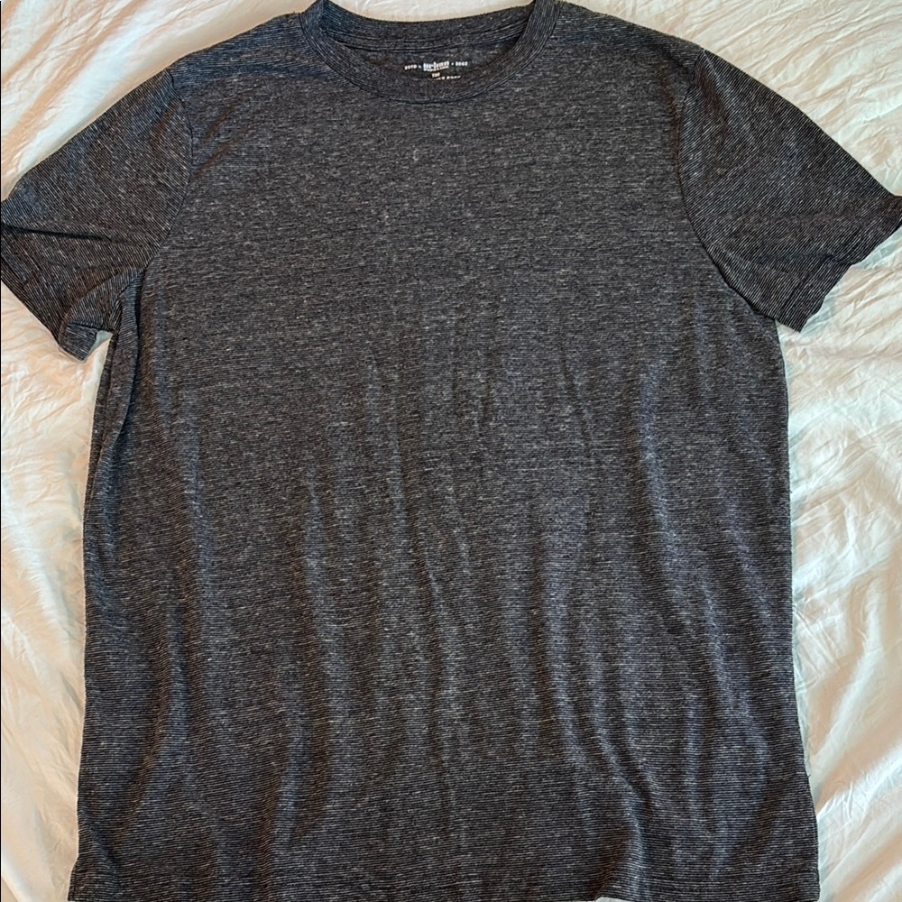 Men's Urban Outfitters Black Stripe T-Shirt